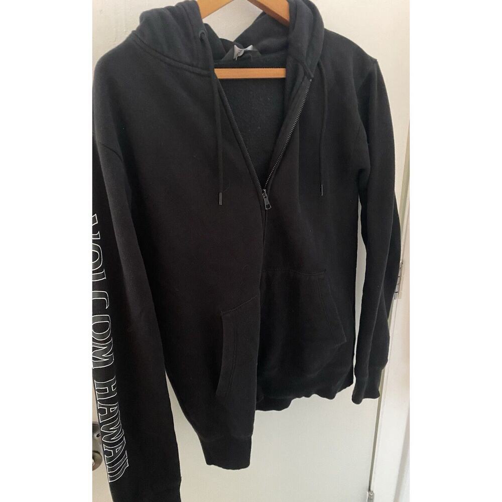 Volcom‎ Hawaii LS Zip Surf Hoody - Black - Size Small Men’s